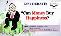 Let’s DEBATE: Can Money Buy Happiness